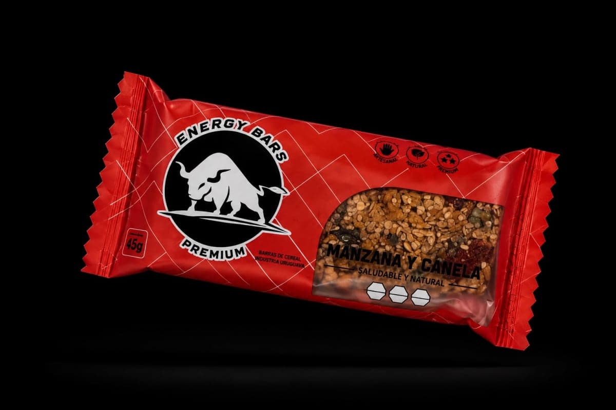 Caja x14 Energy Bars Manzana y Canela 